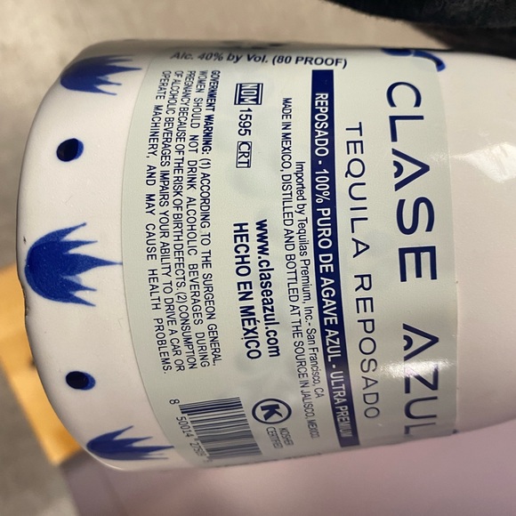 COPY - Clase Azul Reposado Tequila - Empty Ceramic Bottle - Picture 6 of 7